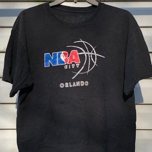 Men's Black NBA City Orlando Tee Shirt